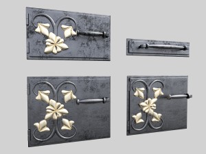 forged furnace doors 3Dモデル