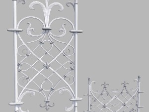 forged furnace doors 3Dモデル