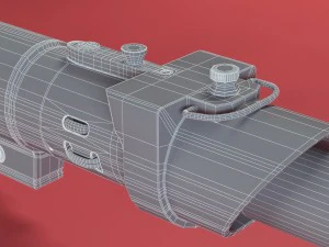 darth vaders lightsaber 3D Model