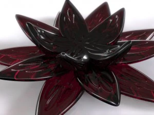 lotus flower Model Cetak 3D