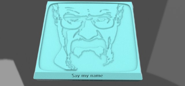 breaking bad walt 3D Принт Модель .c4d .max .obj .3ds .fbx .stl .blend 