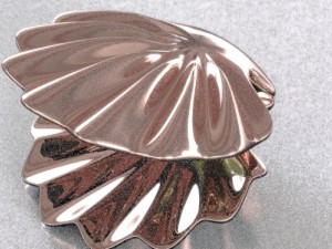 shell sculpture Modello di stampa 3D