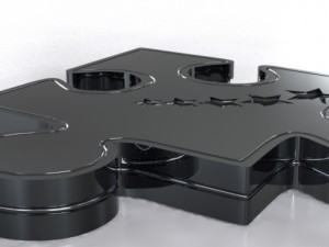 shot coaster Modello di stampa 3D