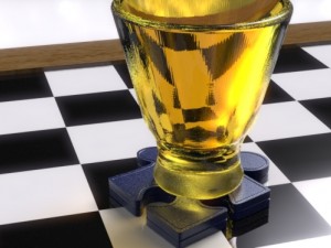 shot coaster Modello di stampa 3D