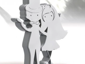 wedding figurine 3D Print Model