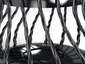 twisted wire candle holder 3D Baskı Modeli