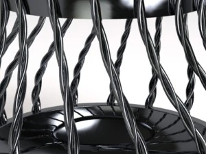 twisted wire candle holder 3D Print Model