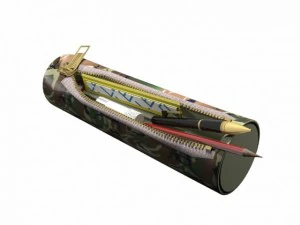 pencil case military 3D Model
