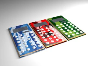 childrens calculators 3D Model