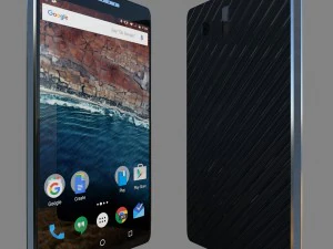 generic android phone 2016 3D Model