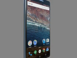 generic android phone 2016 3D Model