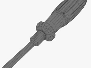 screwdriver 3D मॉडल