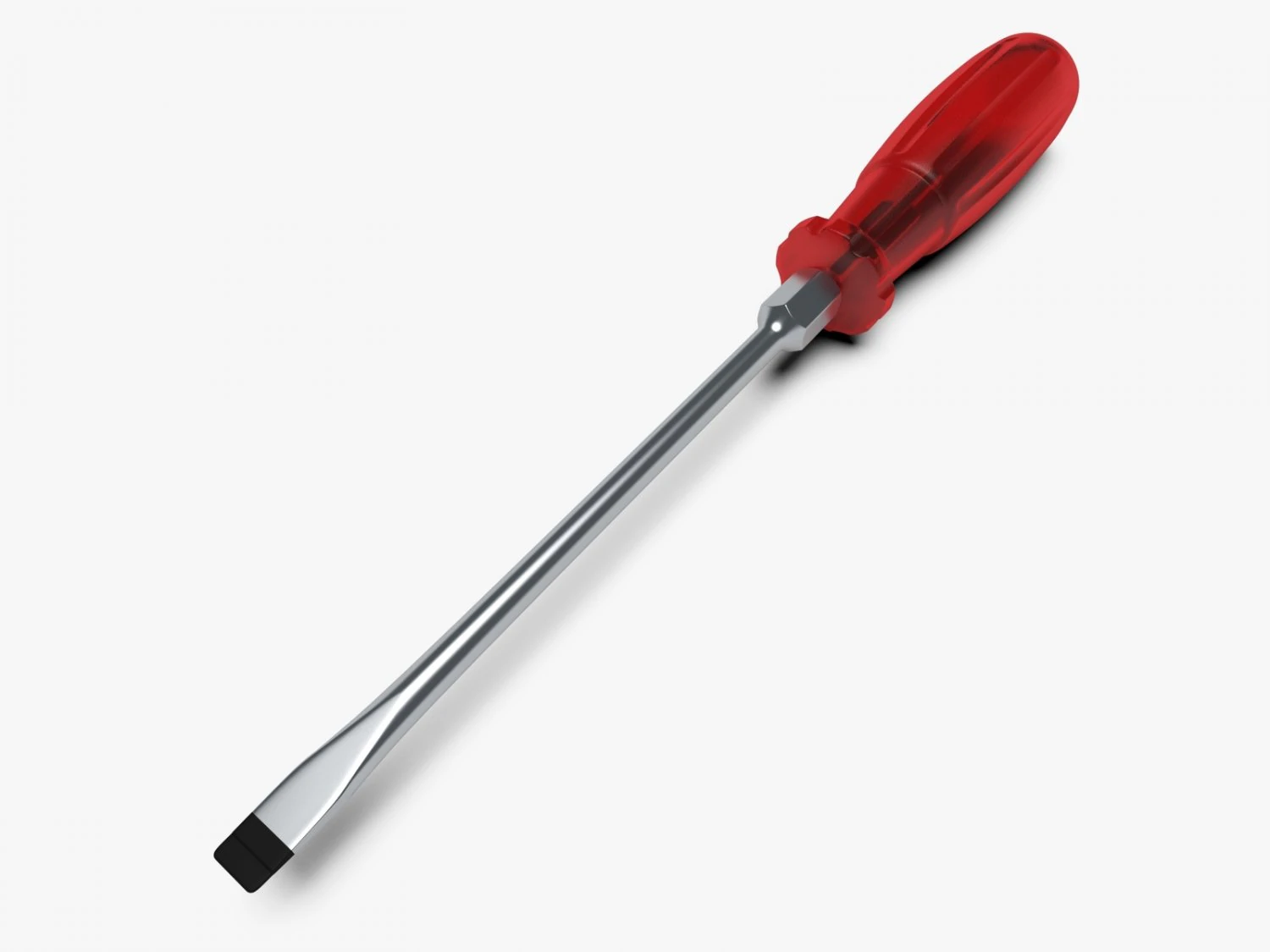 screwdriver 3D Model .c4d .max .obj .3ds .fbx .stl .blend 