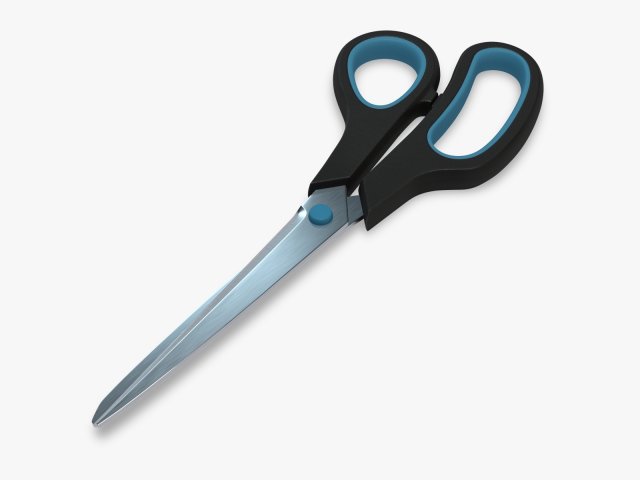 scissors 3D 模型 .c4d .max .obj .3ds .fbx .stl .blend 