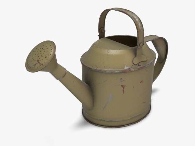 watering can Modello 3D .c4d .max .obj .3ds .fbx .stl .blend 