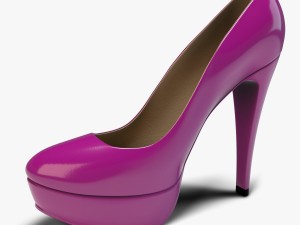 plateau high heels Modelo 3D