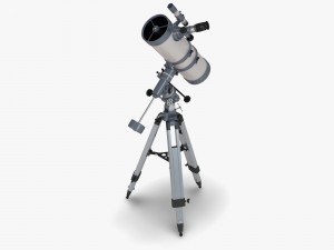 reflector telescope 3D Model