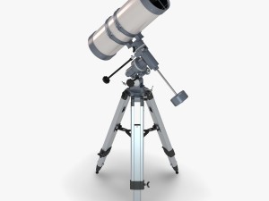 reflector telescope 3D 模型