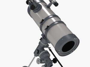reflector telescope 3D 模型
