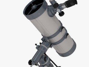 reflector telescope 3D 模型