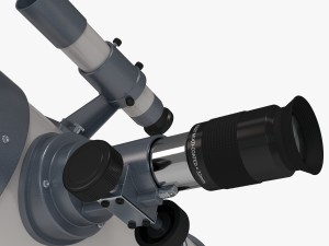 reflector telescope 3D 模型