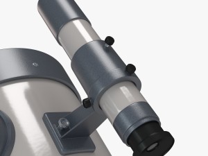 reflector telescope 3D 模型