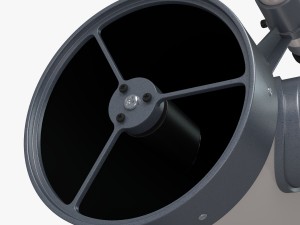 reflector telescope 3D 模型