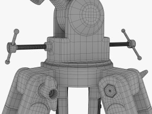 reflector telescope 3D 模型