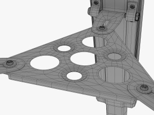 reflector telescope 3D 模型