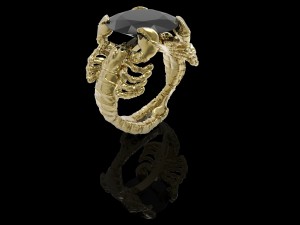 ring scorpion 3D 프린트 모델