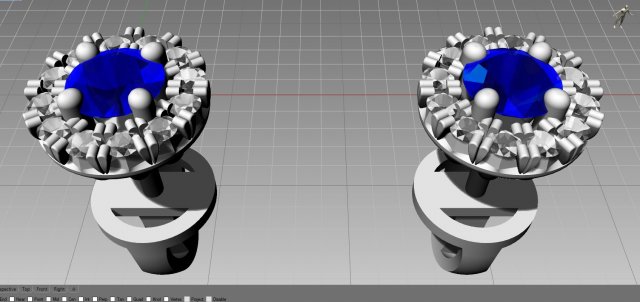 earrings 3D Принт Модель .c4d .max .obj .3ds .fbx .stl .blend