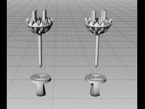 earrings 3D Print Model