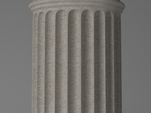 column - doric order Modello 3D