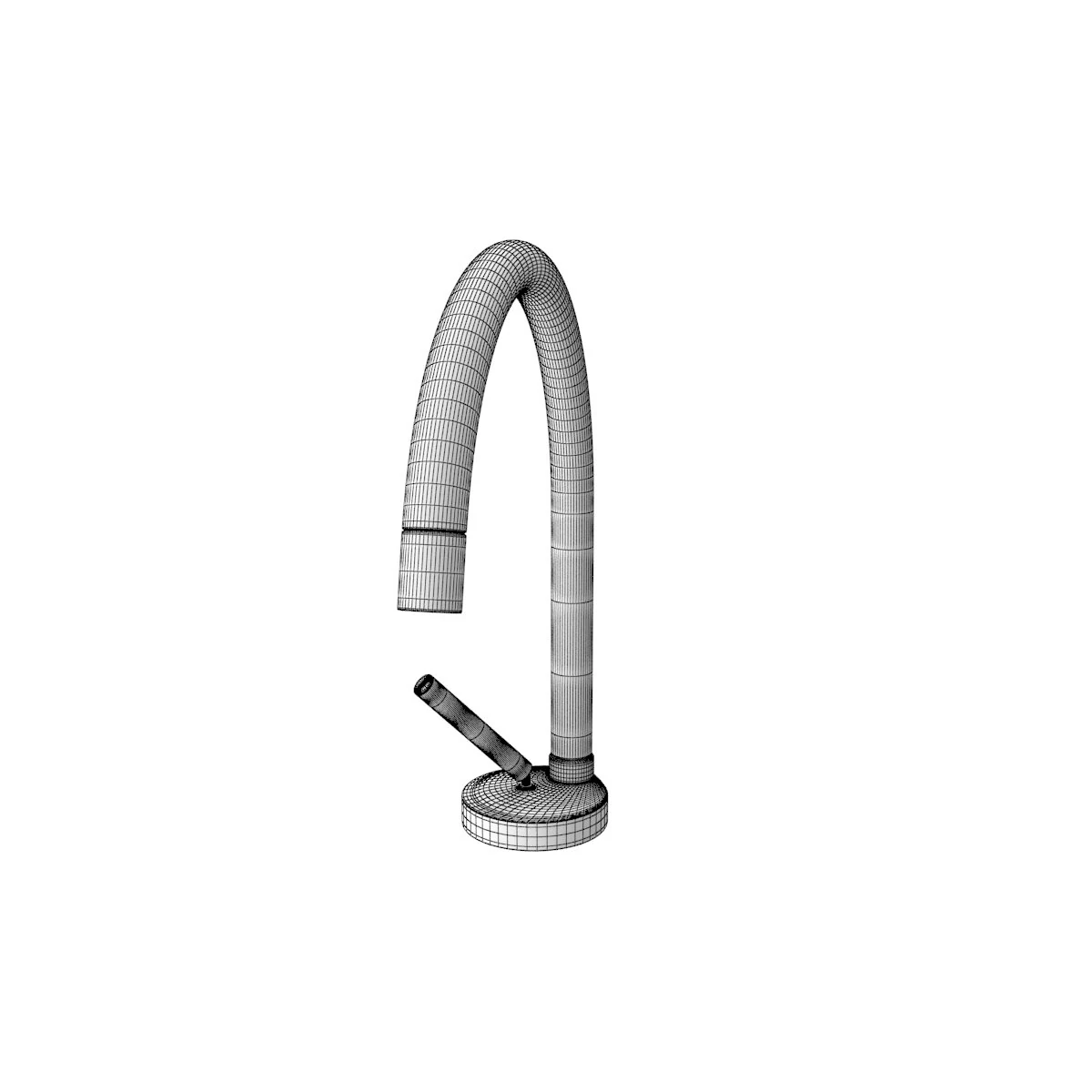 shock facto kitchen tap 3D Model .c4d .max .obj .3ds .fbx .stl .blend