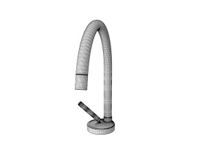 shock facto kitchen tap Modello 3D