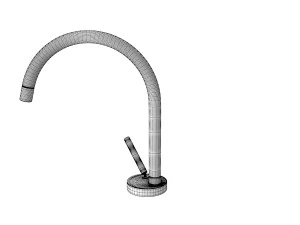 shock facto kitchen tap 3D Model