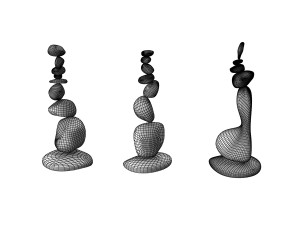 stone sculptures 3D Model