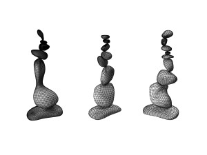 stone sculptures 3D Model