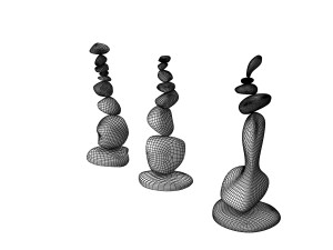 stone sculptures 3D Model