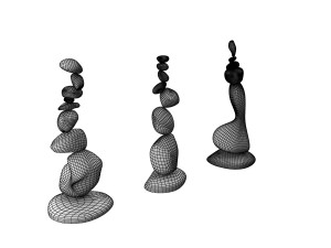 stone sculptures 3D Model