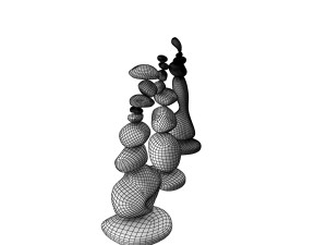 stone sculptures 3D Model