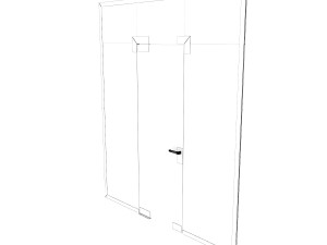 door b 3Dモデル