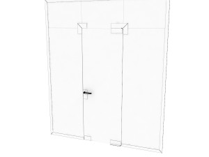 door b 3Dモデル