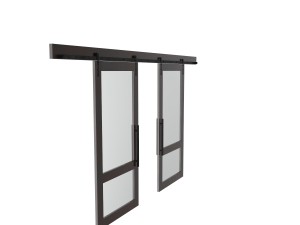 door on wheels Model 3D