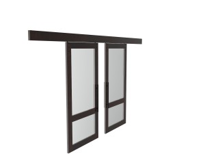 door on wheels Model 3D