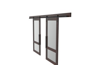 door on wheels Model 3D