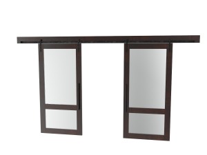 door on wheels Model 3D
