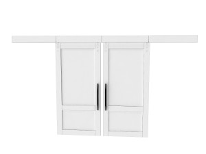 door on wheels Model 3D