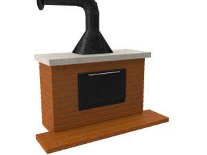 fireplace a 3D 모델