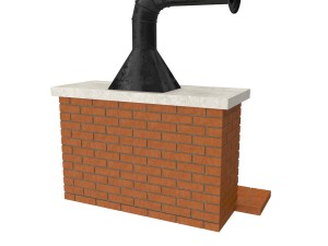 fireplace a 3D 모델